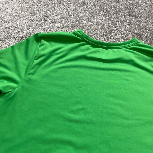 The North Face Active Top Womens Large Green Short Sleeve Round Neck Graphic Gym - Picture 14 of 15
